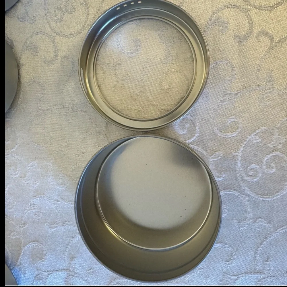 IKEA Metal Bar With Five Stainless Steel Magnetic Storage Containers Clear Lids